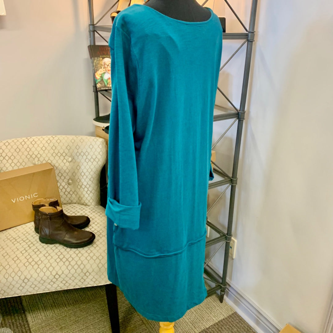 Neon Buddha, Dresses, Large Teal