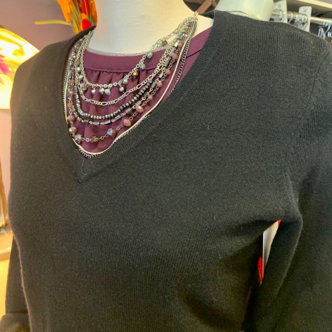 Lands End, Sweaters, Small Black