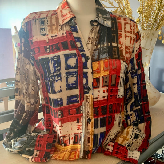 Art Simply Dolcezza, Blouses, Small Multi Square