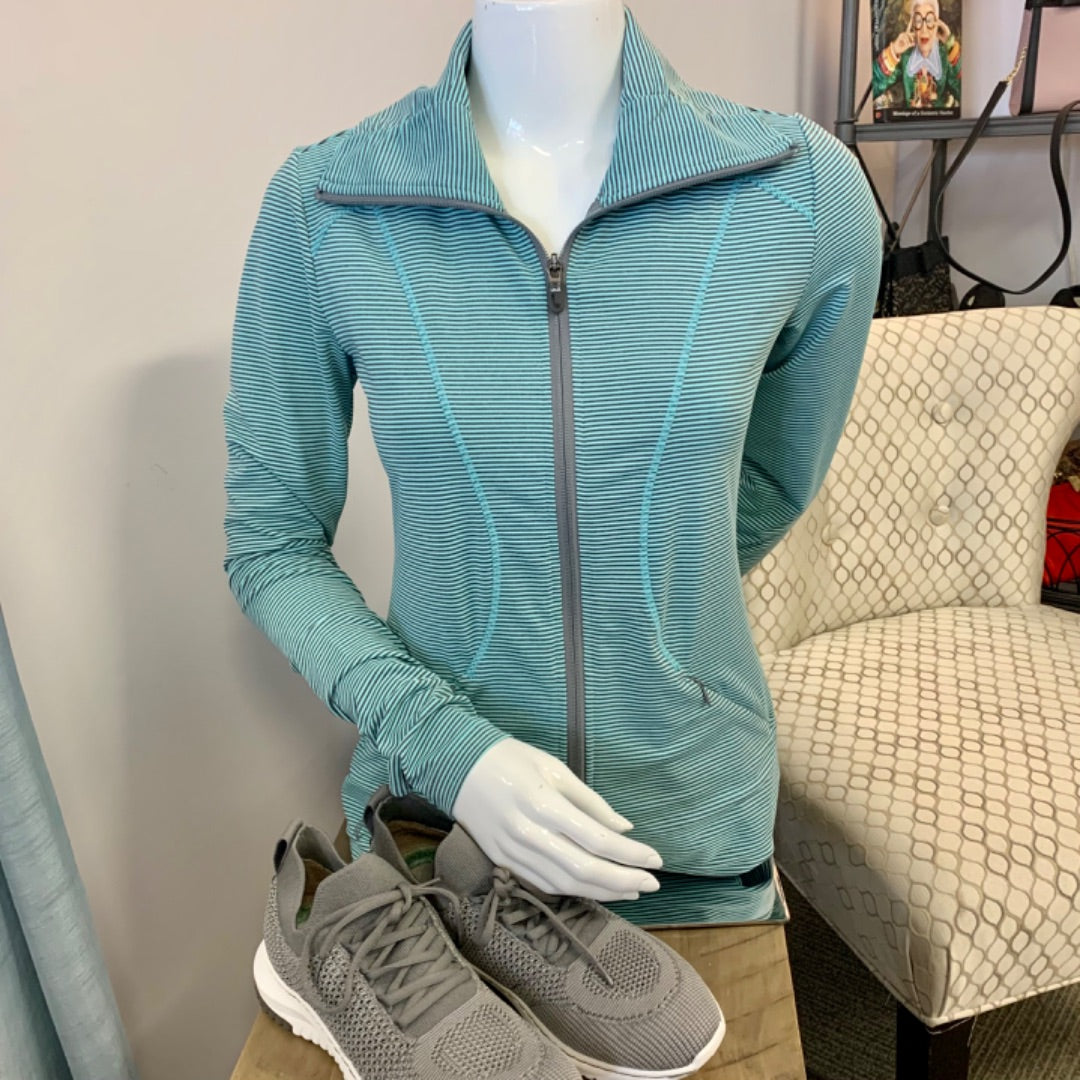Lole, Jackets, Small Green Grey