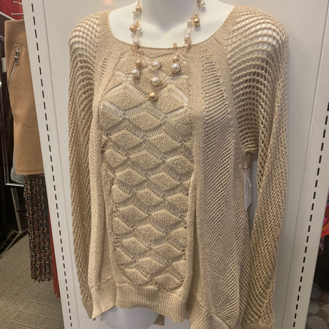 Guess Open Knit, Large, Beige