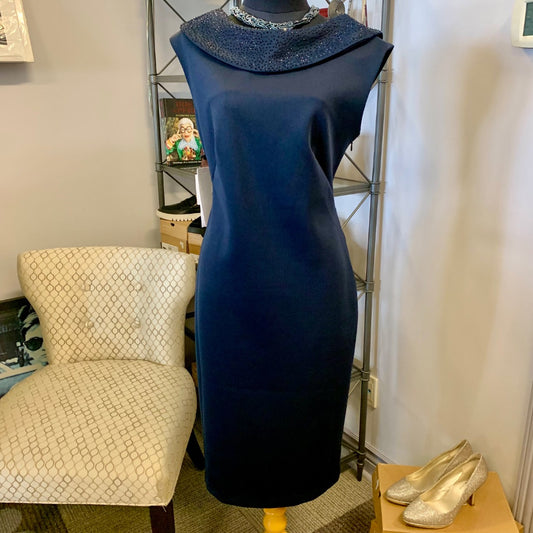Calvin Klein, Dresses, Size 8 Navy