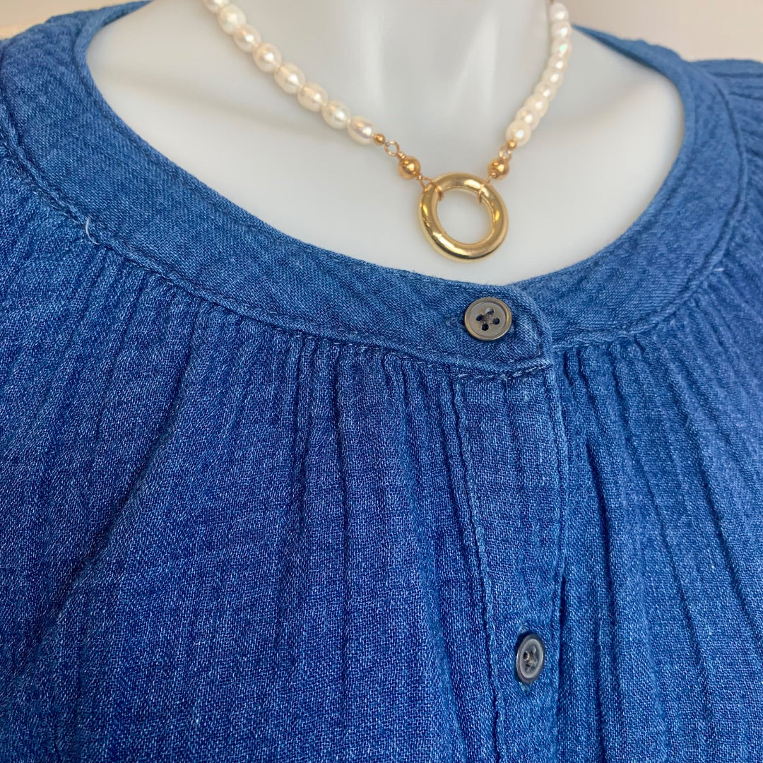 Gap, Tops, Large Blue