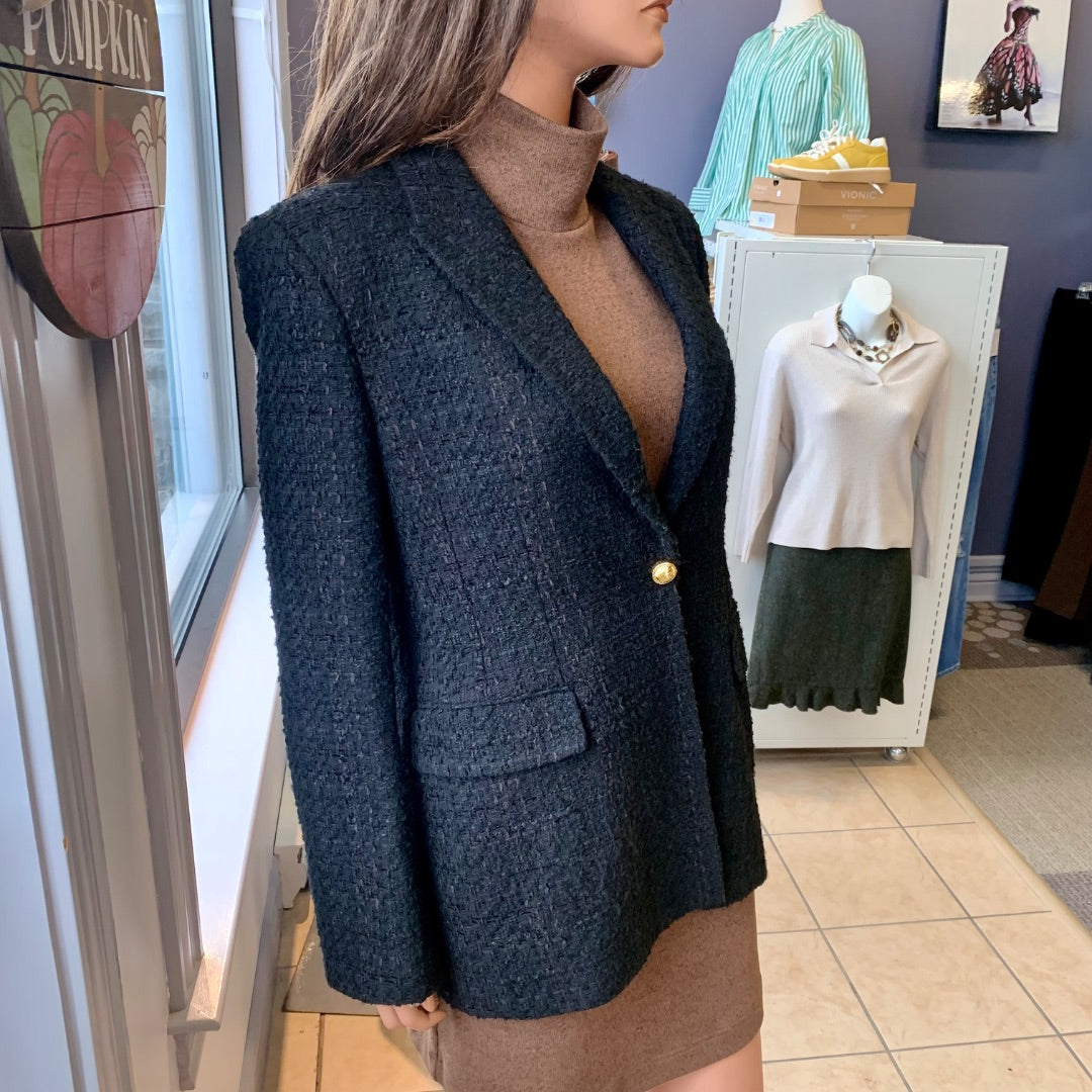 Zara, Jackets, Medium Black