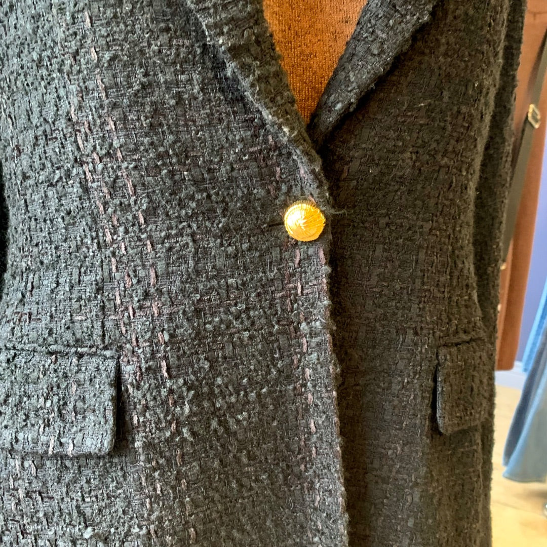 Zara, Jackets, Medium Black