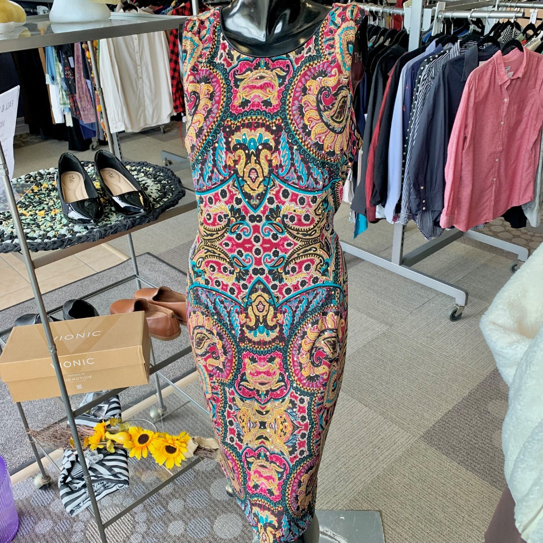 Joseph Ribkoff, Dresses, Size 14 Teal Gold Wine