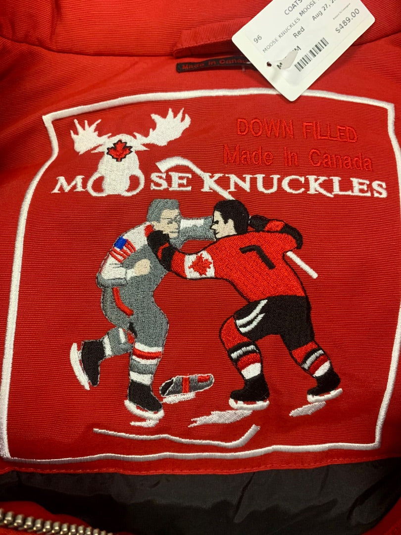 Moose Knuckles, Coats, Medium Red