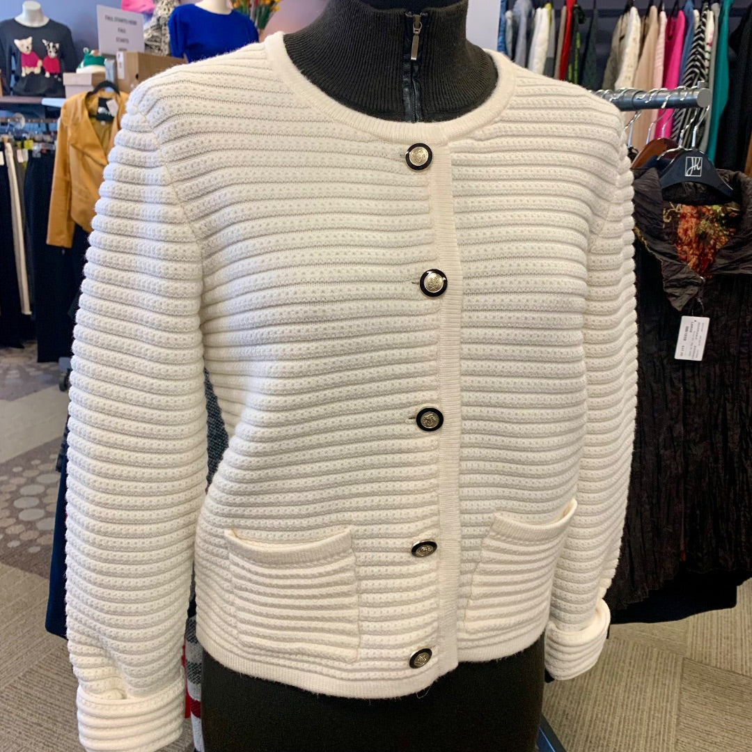 Hilary Radley, Cardigans, Medium Cream