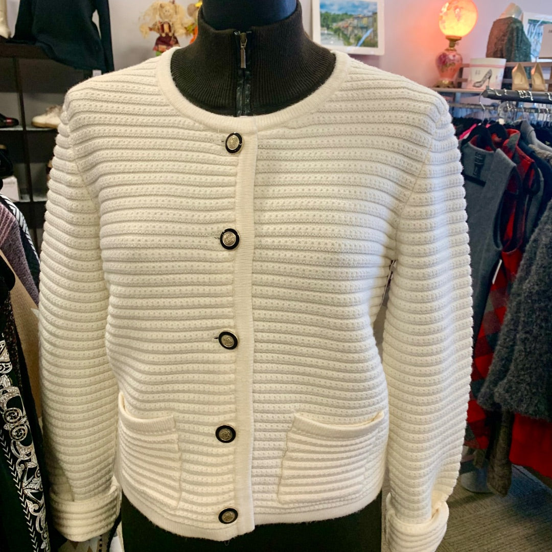 Hilary Radley, Cardigans, Medium Cream