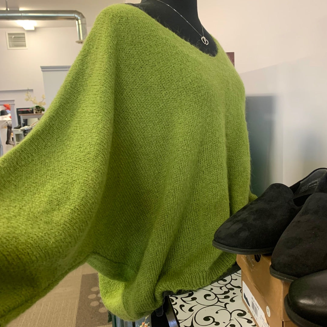 Cadenza, Sweaters, Large Green