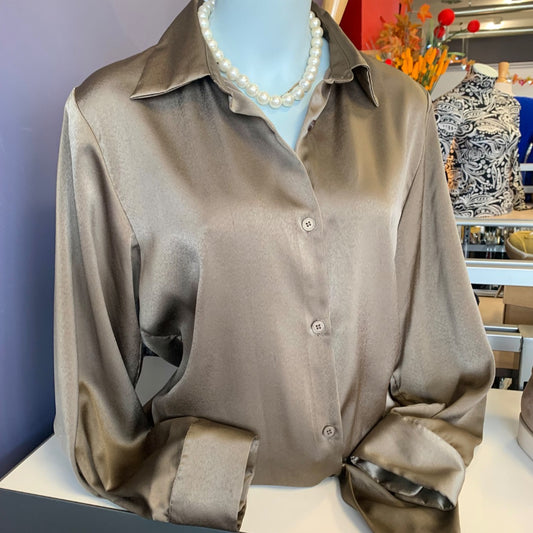 Mimosa, Tops, Medium Taupe
