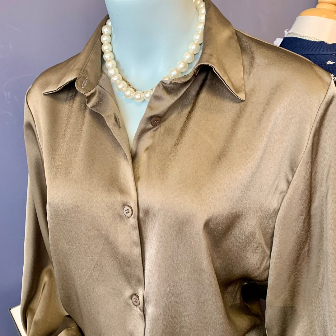 Mimosa, Tops, Medium Taupe