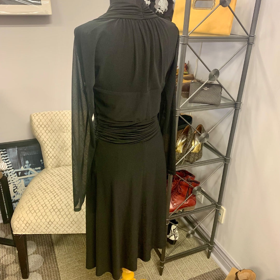 Evan-Picone, Dresses, Size 8 Black