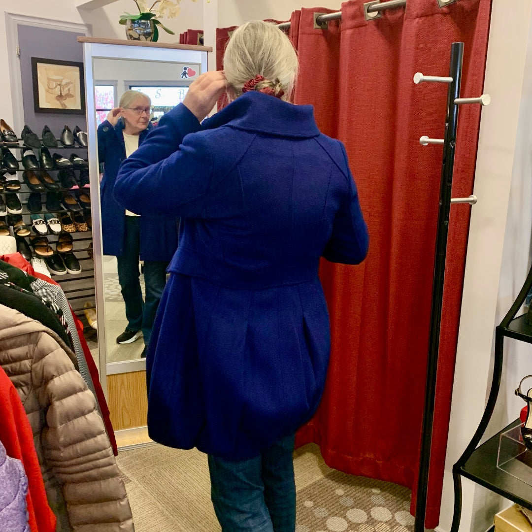 Spiegel, Coats, Size 10 Blue