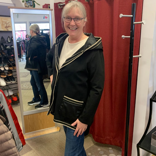 Kleio, Jackets, Large Black