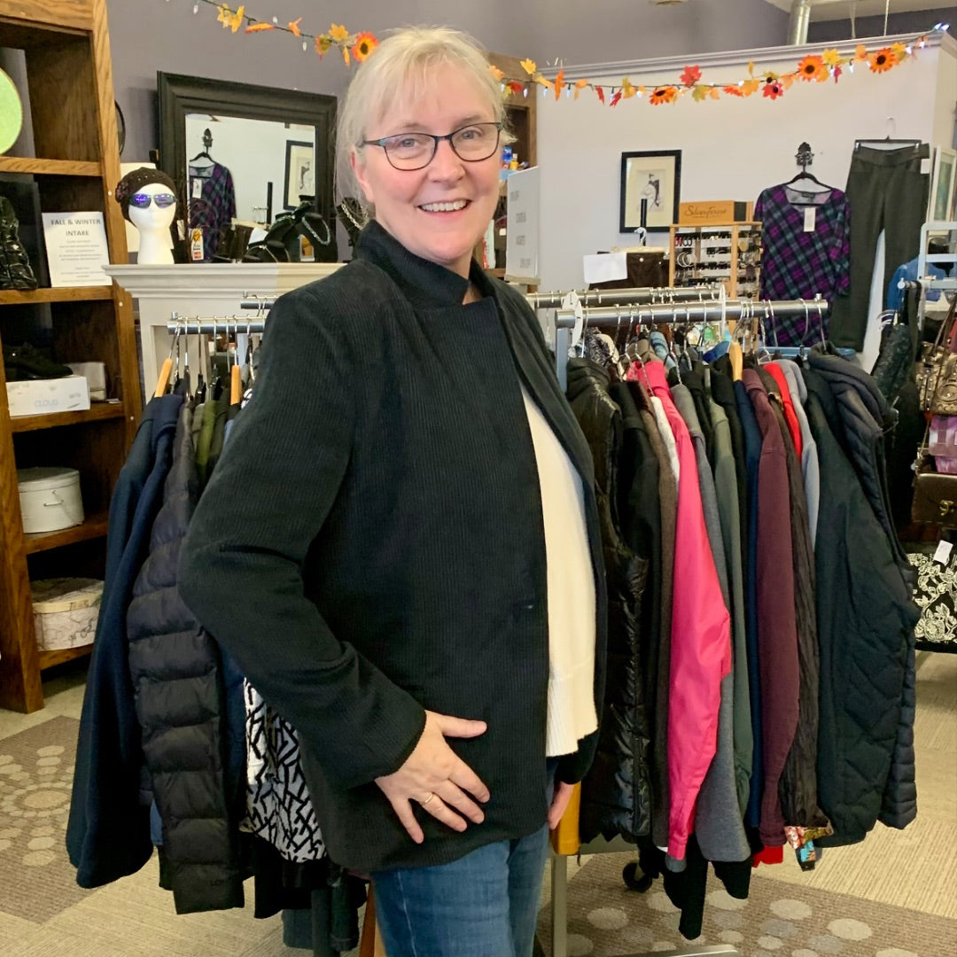 Soyaconcept, Jackets, Size 10 Black
