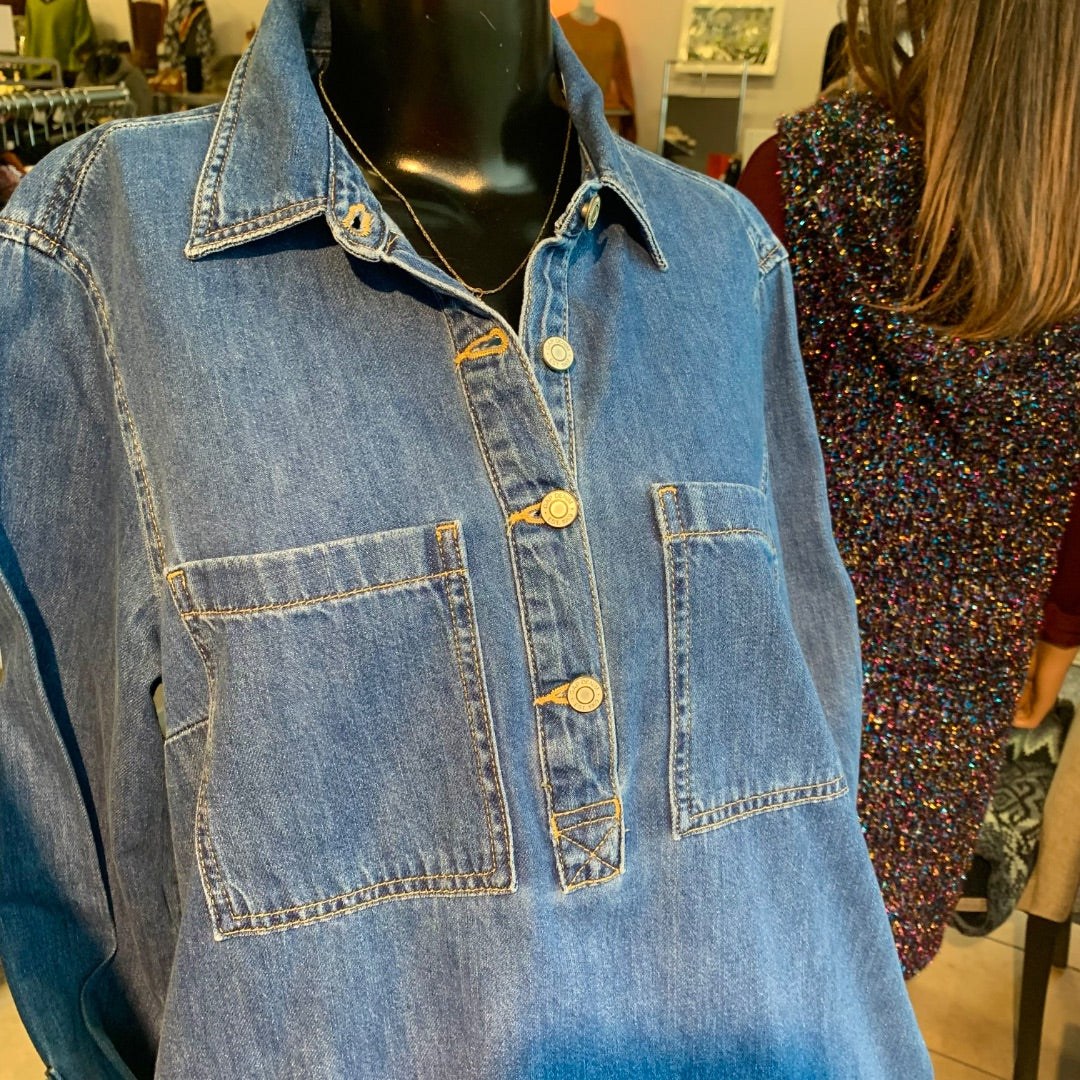 Gap, Dresses, Medium Blue