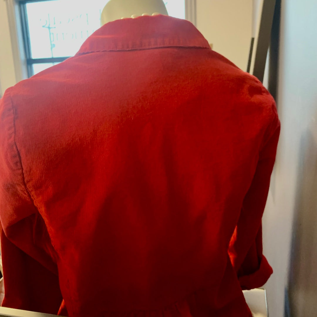 J Jill, Blouses, Small Red