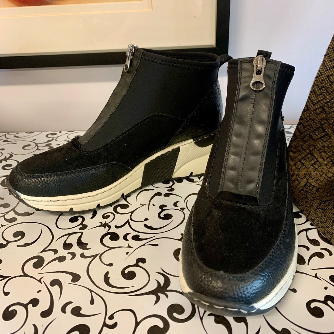 Reiker, Shoes, Size 38 (8) Black white