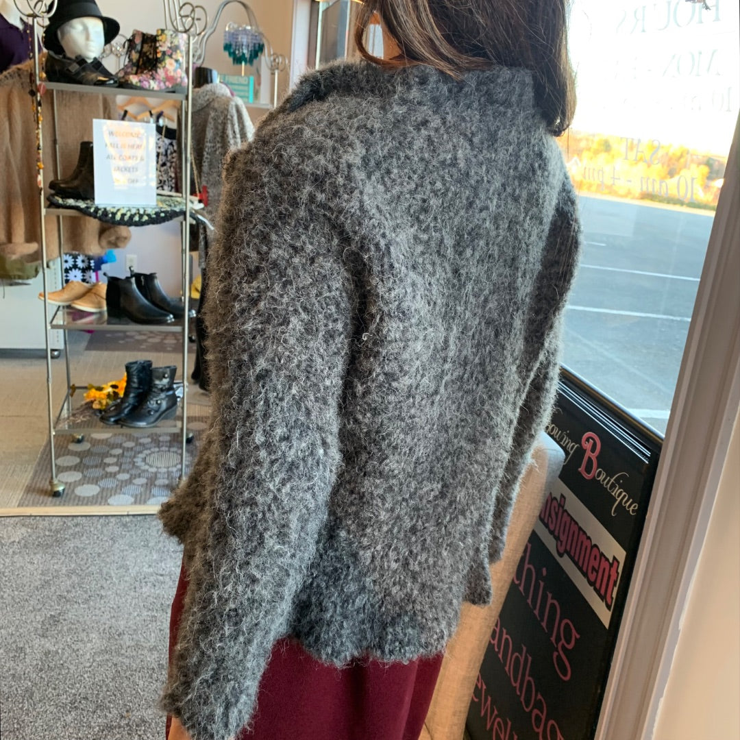 Grizas, Cardigans, Medium Grey