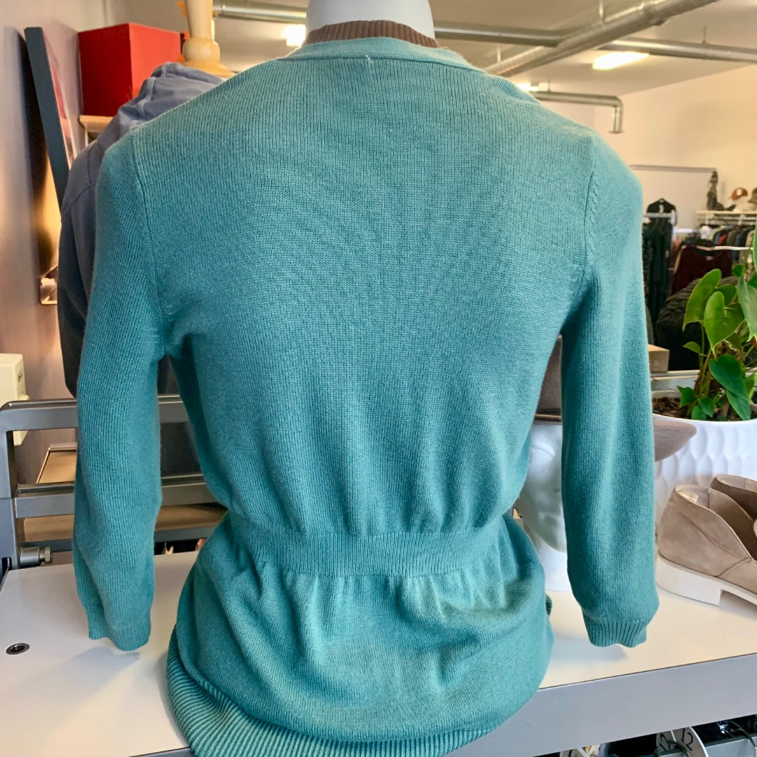 Ann Taylor, Cardigans, XSmall Green